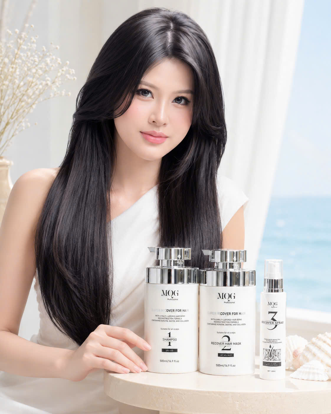 Công nghệ Tri-Bond của MQG tái tạo 3 liên kết tóc
