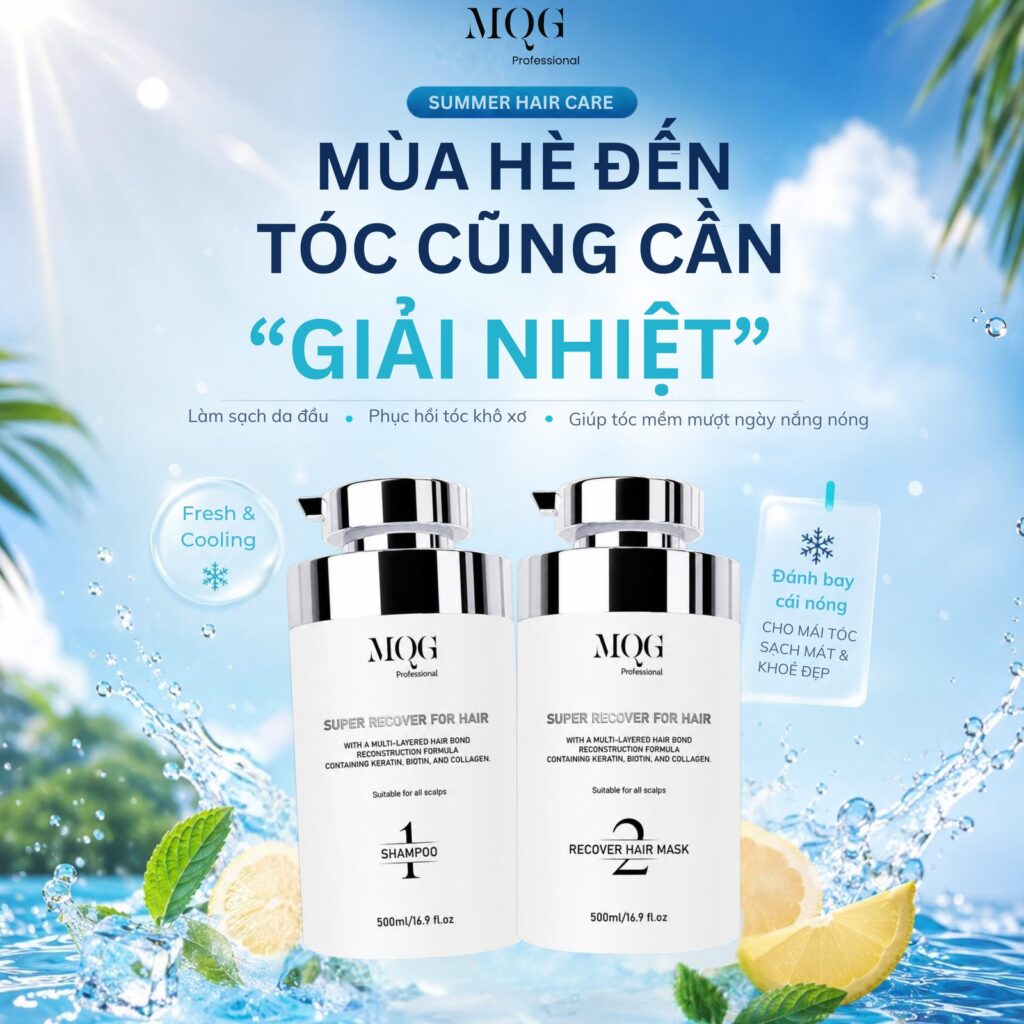 Kem ủ tóc loại nào tốt — MQG Hấp Siêu Mượt