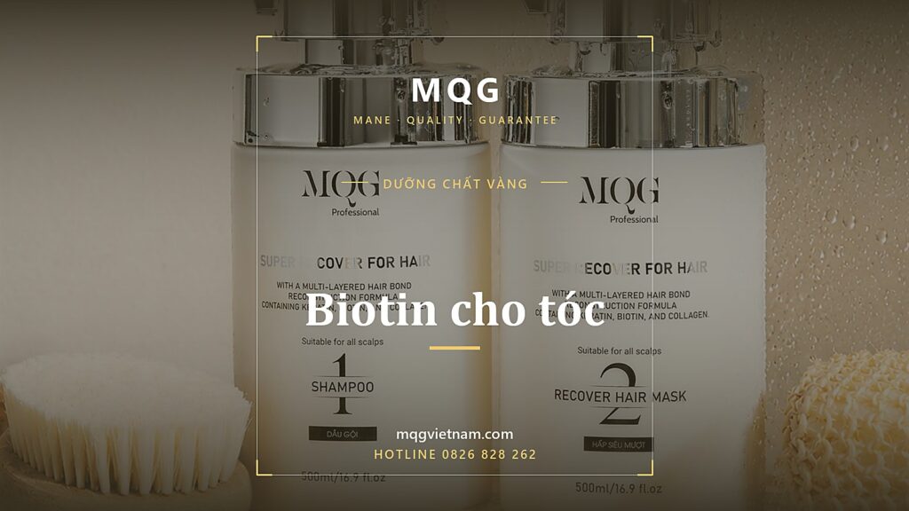 Biotin cho tóc: công dụng và cách bổ sung hiệu quả