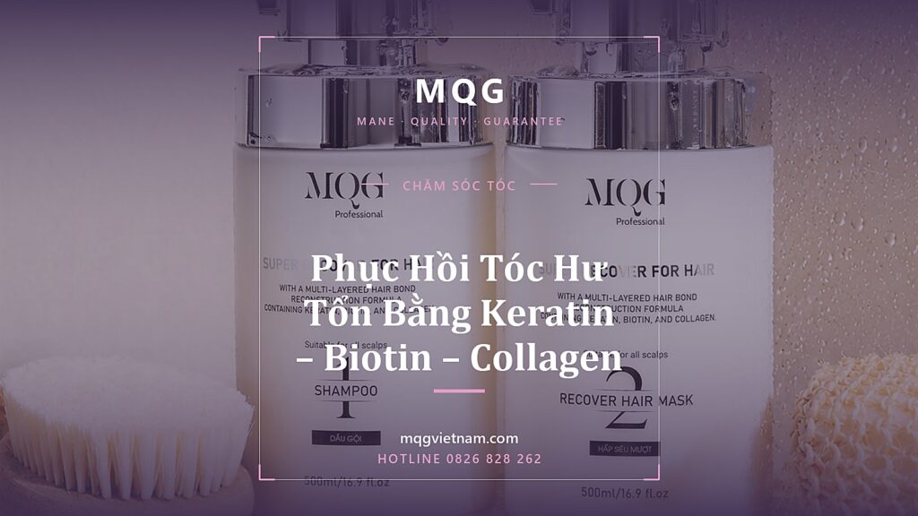 Phục Hồi Tóc Hư Tổn Bằng Keratin – Biotin – Collagen: Lộ Trình Chuẩn 2026