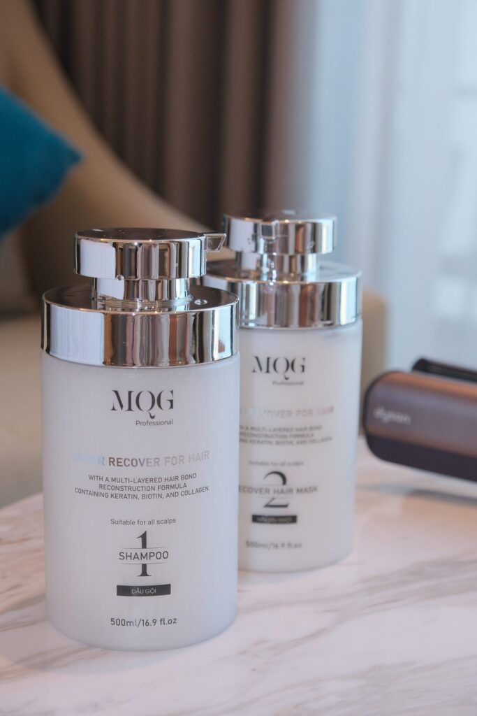 Cap doi mqg shampoo recover mask