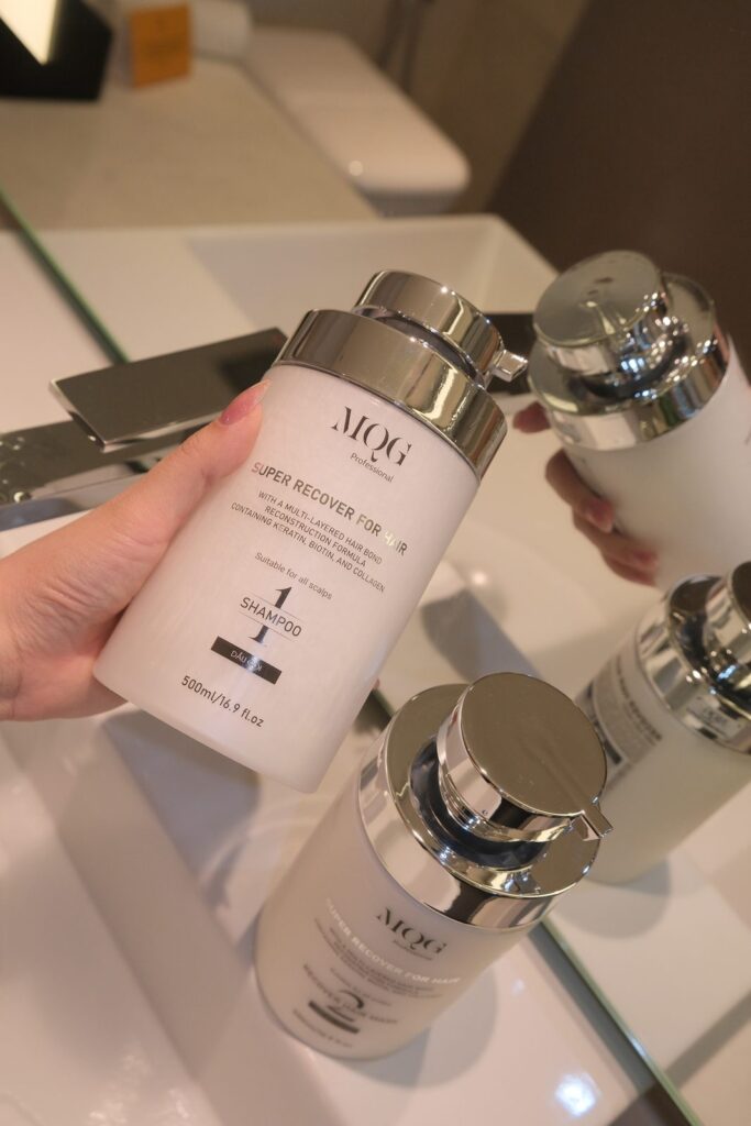Chai hap mqg recover hair mask 500ml