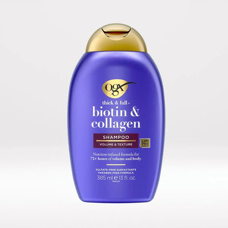 Chai dầu gội OGX Biotin và Collagen 385ml