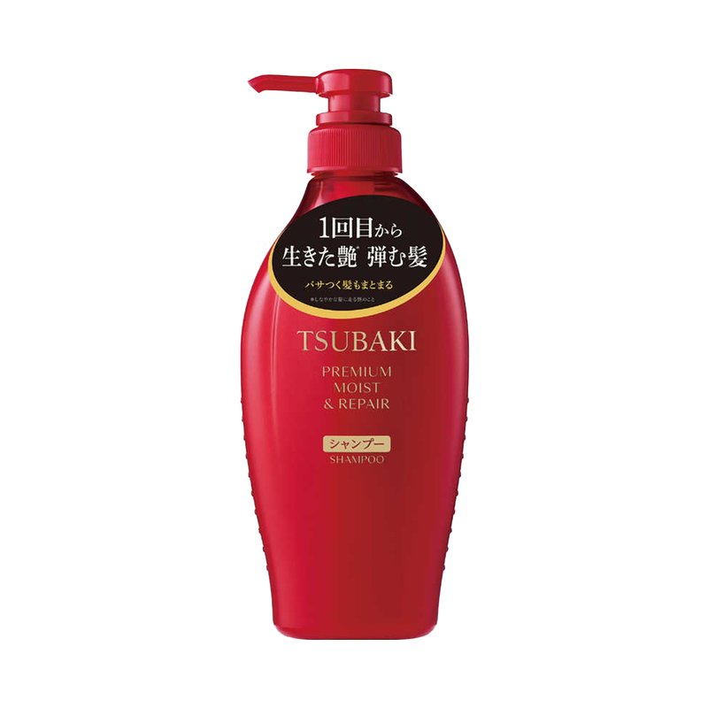 Chai dầu gội Shiseido Tsubaki Premium Moist 490ml