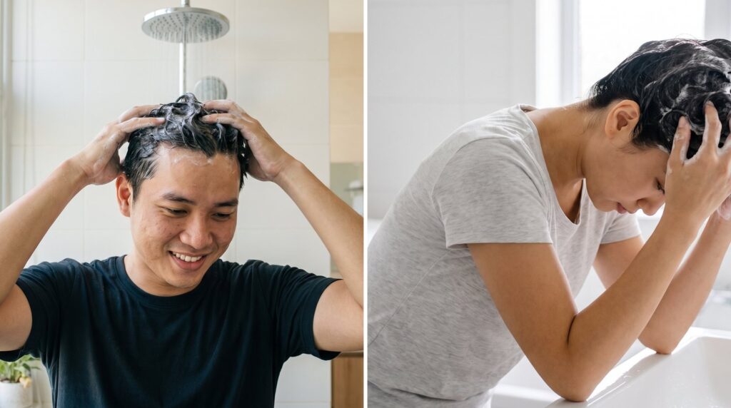 Dầu gội nam và nữ khác nhau như thế nào?