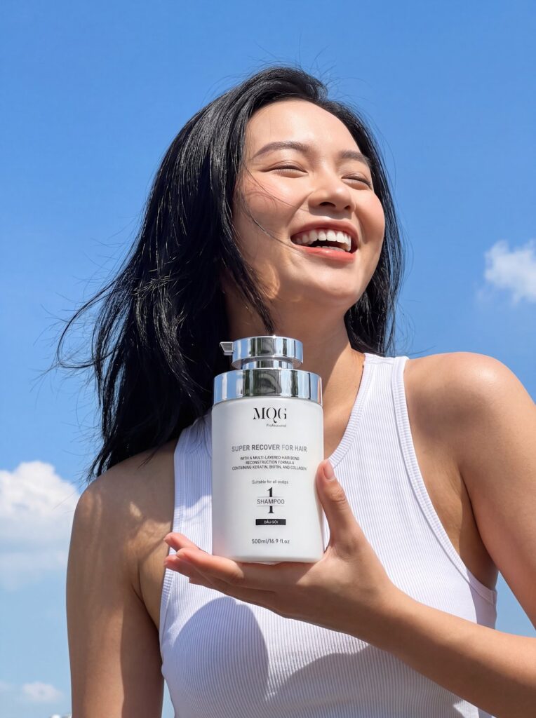 Tóc bị cháy nắng phải làm sao?