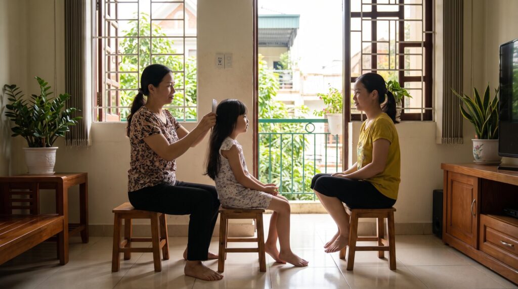 Gội đầu nhiều có hết chấy không?